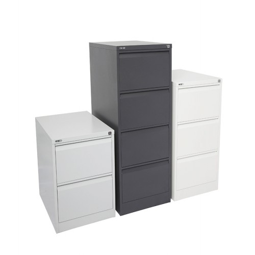 GO Filing Cabinet, Metal 4 Drawer Steel Vertical File ...